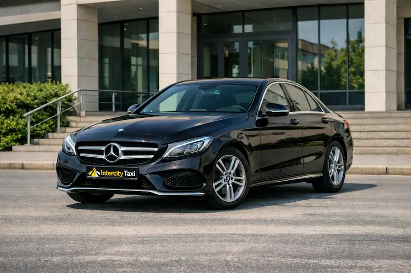 Бізнес клас Mercedes міжміське таксі Intercity-taxi